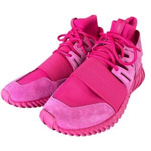 Adidas Tubular Doom Sneaker Size 9.5 Tonal Pink Bright Colorful Kicks!